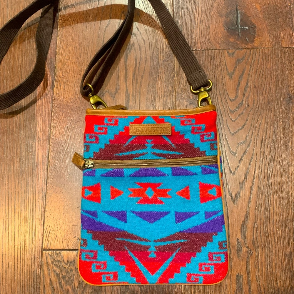 Pendleton Wool Southwest Print Crossobody Bag